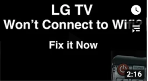 Possible fixes for an LG Smart TV that won’t connect to Wifi